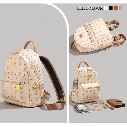 Stylish Character-Printed Backpack Acalora
