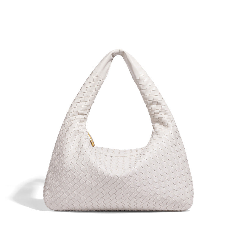 Woven Leather Hobo Bag Acalora