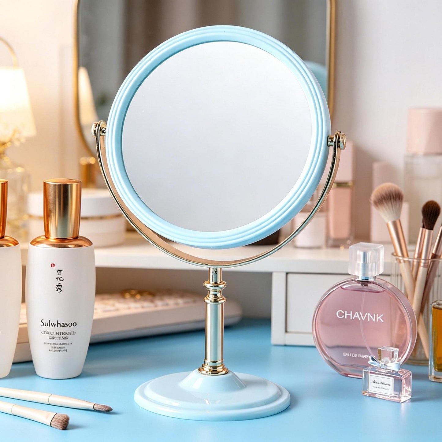 Elegant Adjustable Vanity Mirror