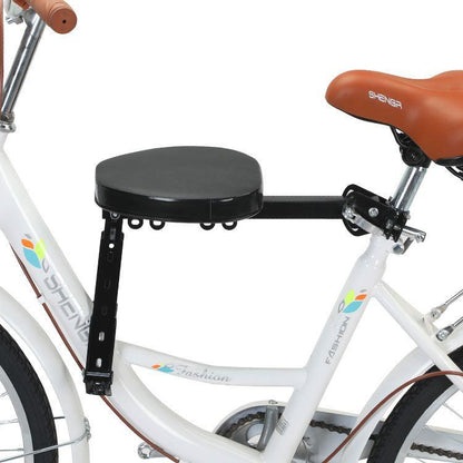 detachable padded bicycle passenger seat with adjustable backrest and reinforced mounting bracket Bowlift