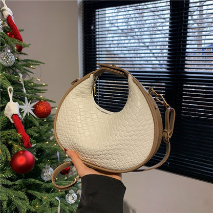 Textured Woven Crossbody Bag Acalora