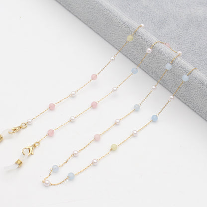 Elegant Multi-Color Eyewear Chain Acalora