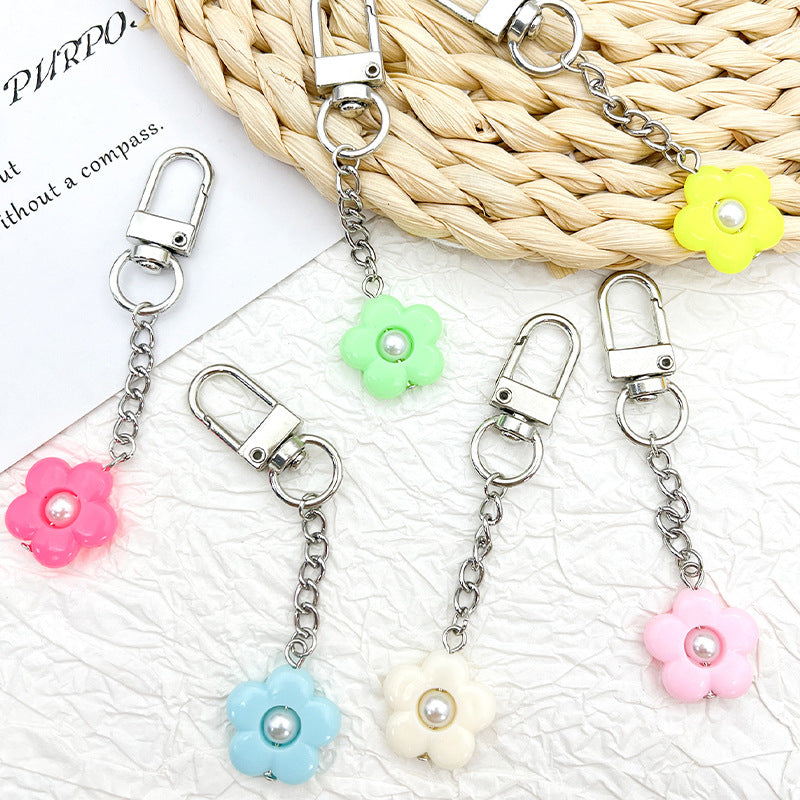 Floral Charm Eyewear Holder Chain Acalora