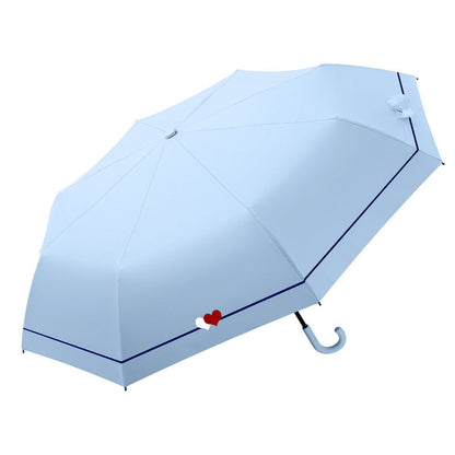 Ladies elegant folding umbrella with practical protection mechanism Kalsten