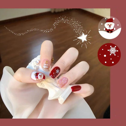 Fun Character-Themed Press-On Nail Art Acalora