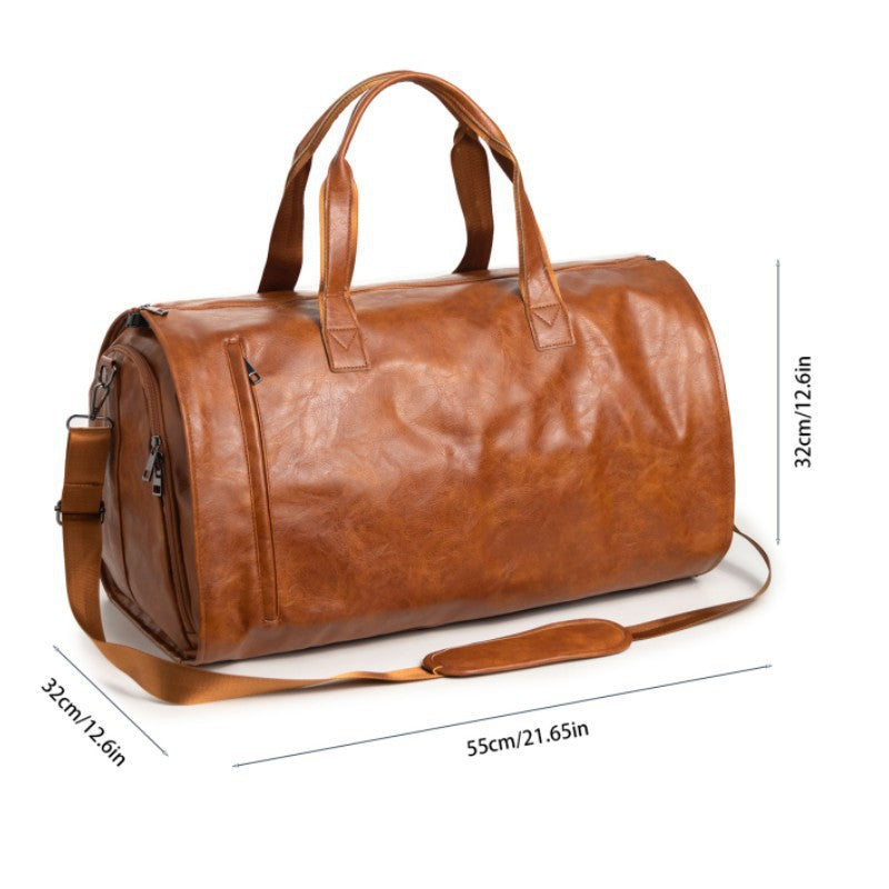 Premium Leather Duffle Bag Acalora