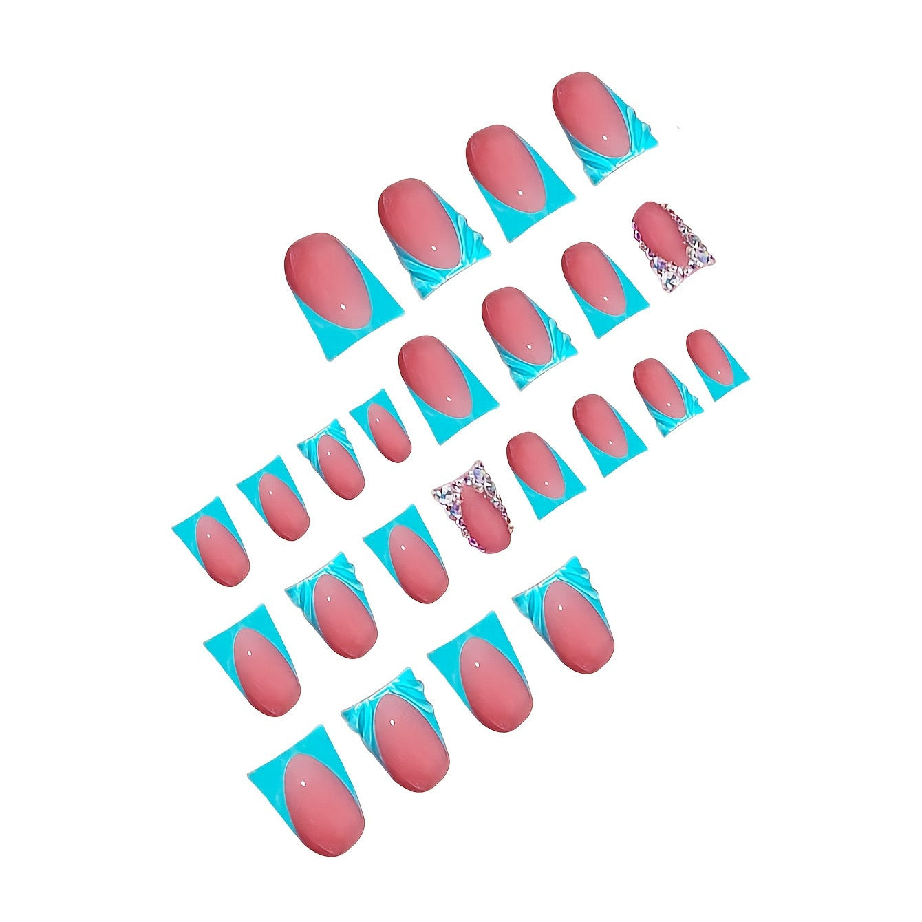 Luxurious 3D Nail Art Extensions Acalora