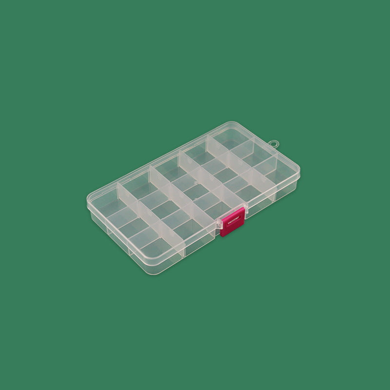 Multi-Section Transparent Craft Organizer Acalora