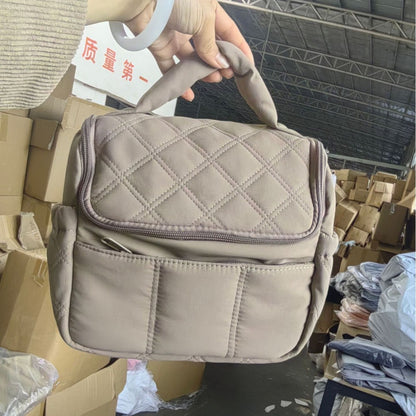 Quilted Multi-Pocket Insulated Lunch Bag Acalora