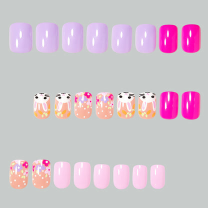 Floral Themed Nail Art Design Acalora