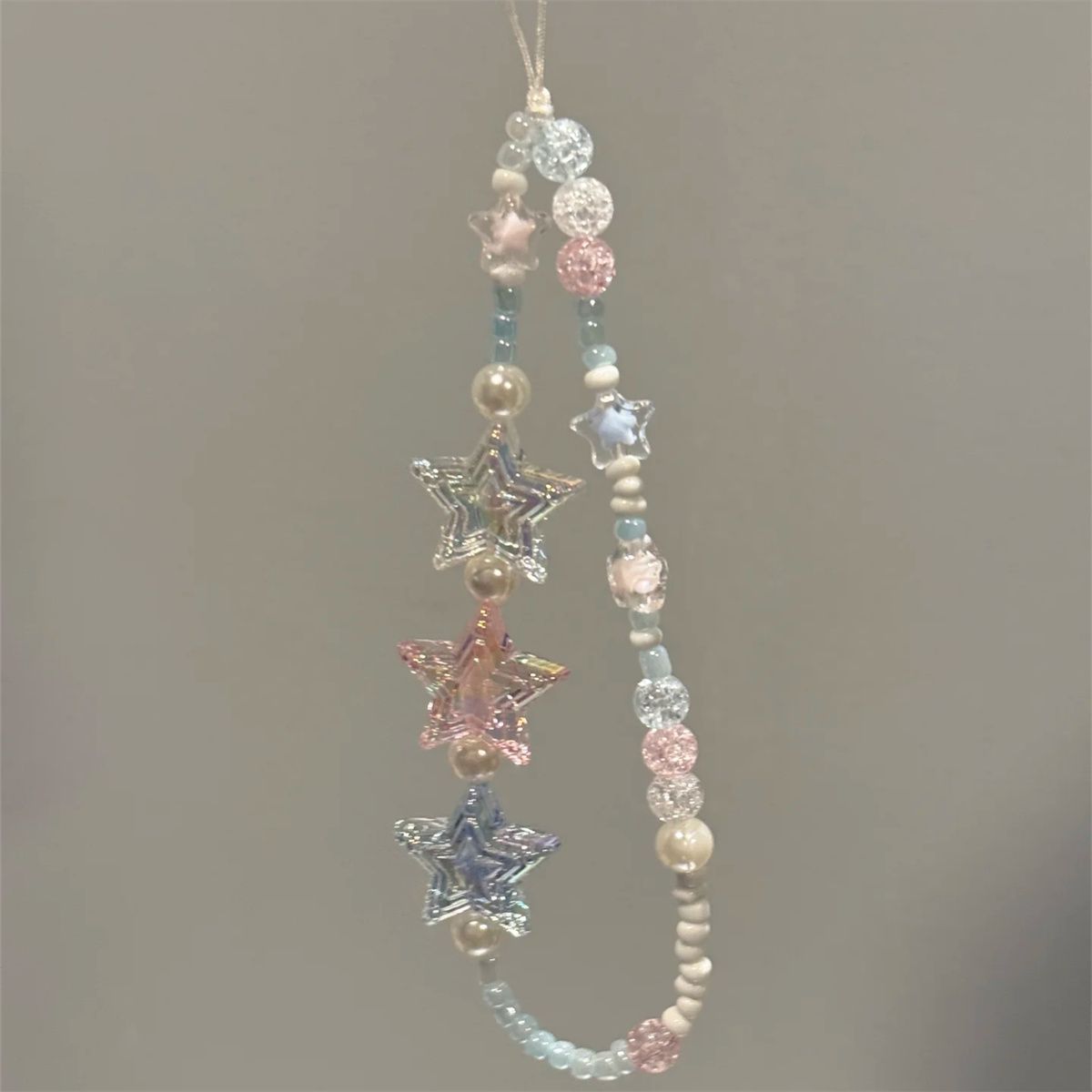 Star-Themed Beaded Necklace Acalora