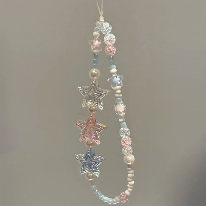Star-Themed Beaded Necklace Acalora