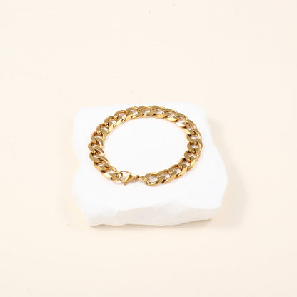 Bold Curb Link Chain Necklace Acalora