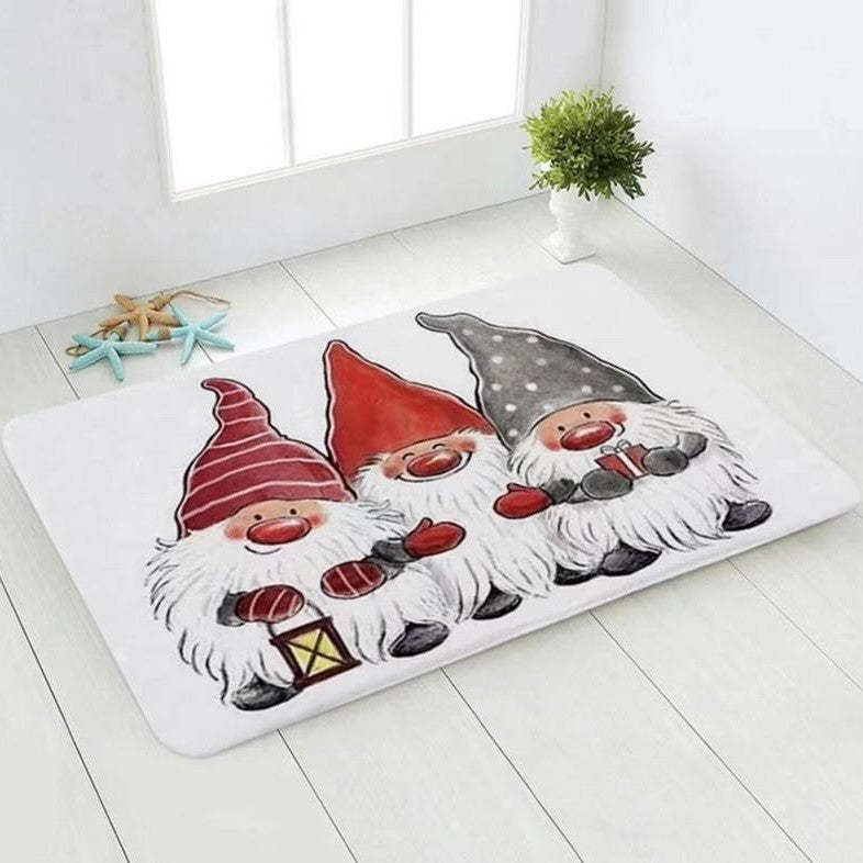 Holiday-Themed Welcome Mat