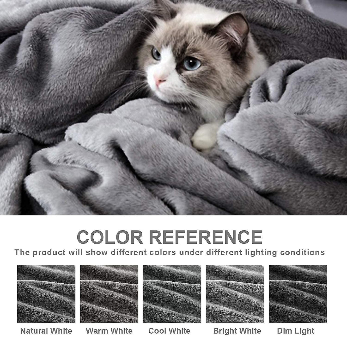 Women's luxurious fleece blanket with soft texture Skanto