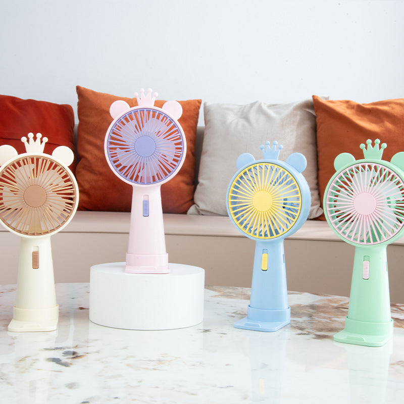 Ladies' funny table fan Karnz