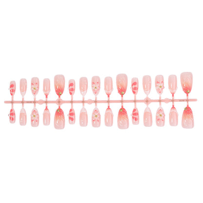 Floral Nail Art Press-On Set Acalora