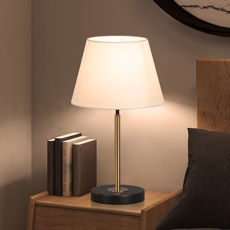 Modern Linen Shade Table Lamp
