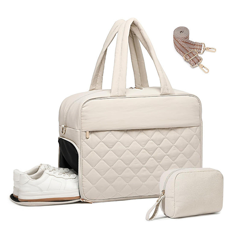 Quilted Multi-Functional Sports Duffle Bag Acalora