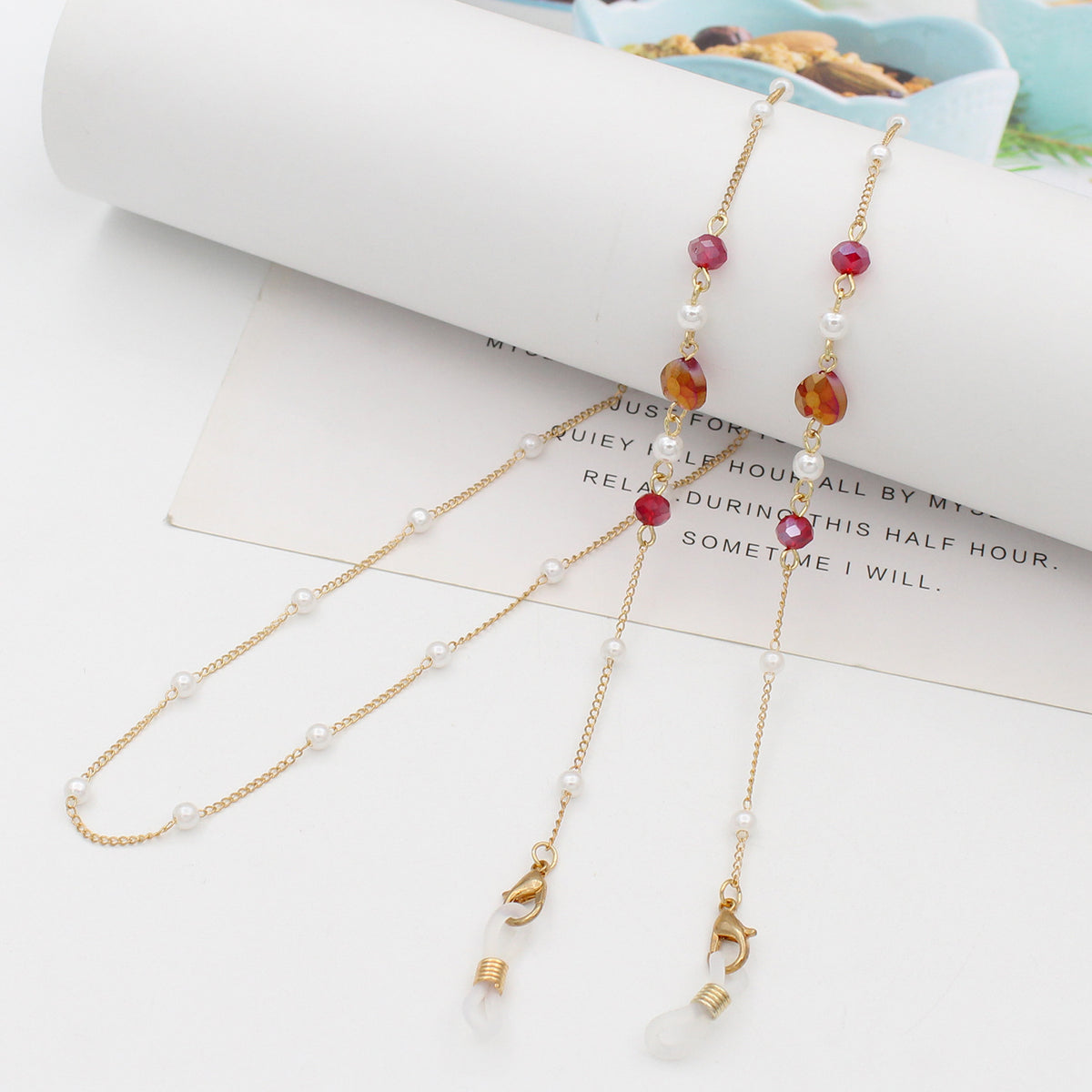 Elegant Layered Beaded Necklace Acalora