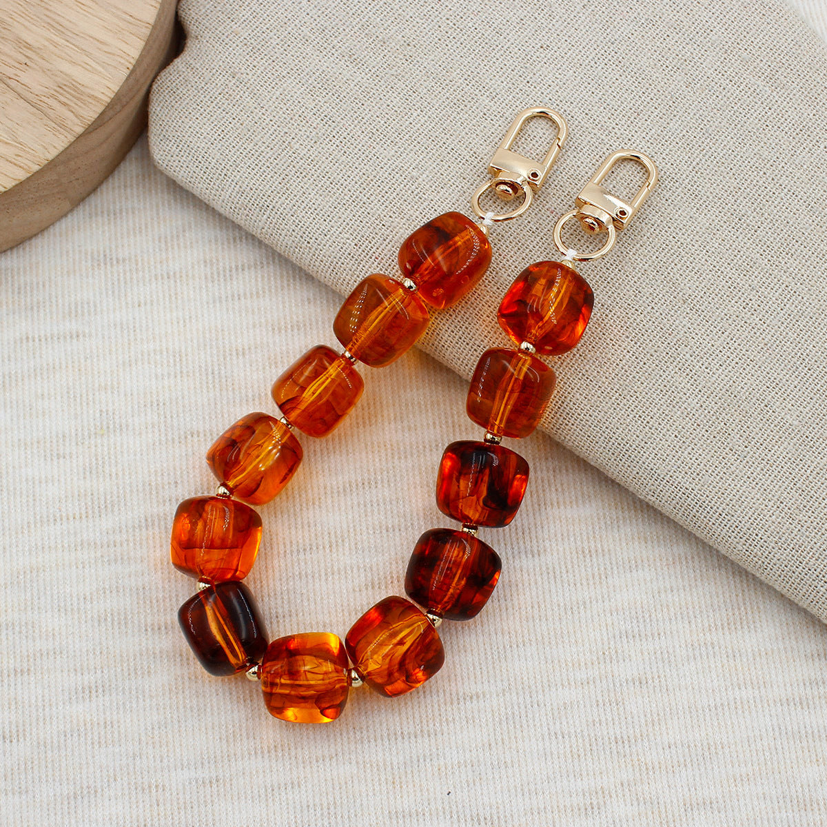 Chunky Beaded Eyewear Chain Acalora