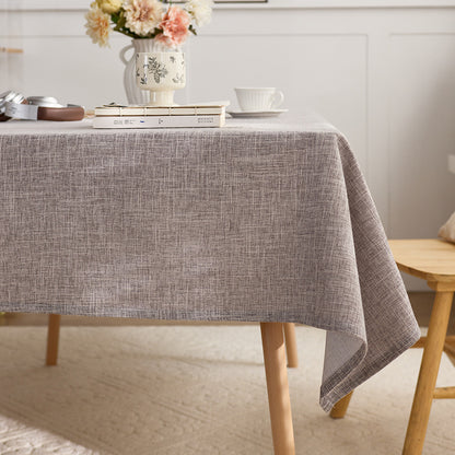 Durable Textured Tablecloth