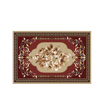 Luxurious Floral Pattern Bath Mat Acalora