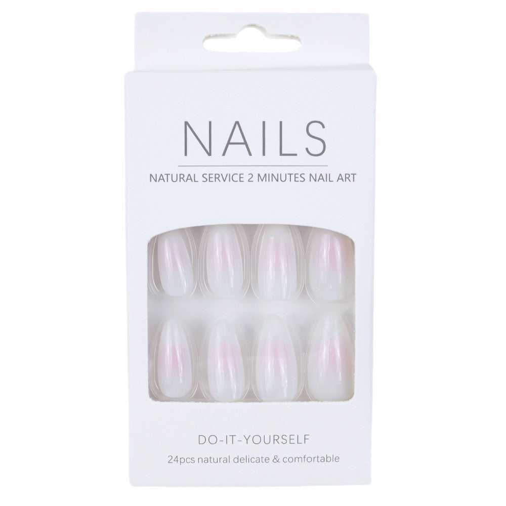 Artificial nails with elegant shine and soft gradient Acalora