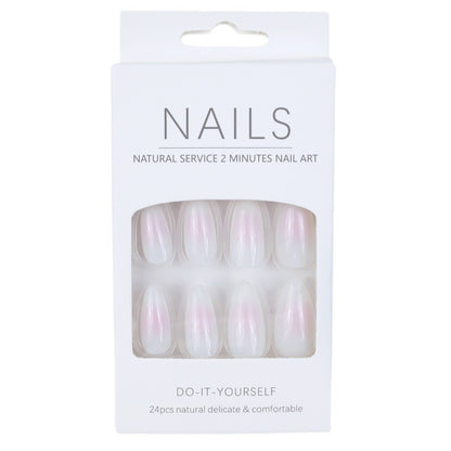 Artificial nails with elegant shine and soft gradient Acalora