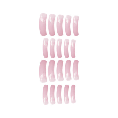 Elegant Square Tip Acrylic Press-On Nails Acalora
