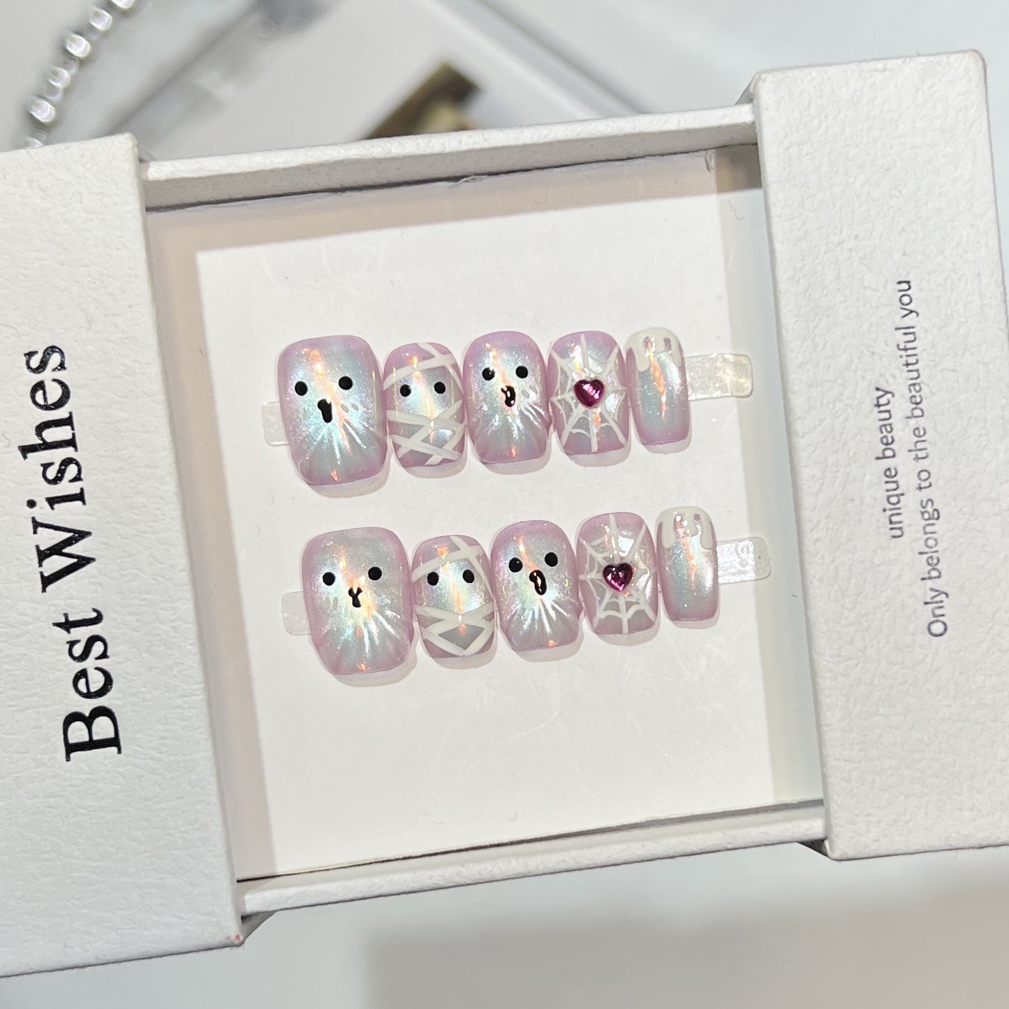 Whimsical Characters Press-On Nail Set Acalora