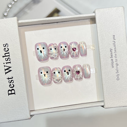 Whimsical Characters Press-On Nail Set Acalora