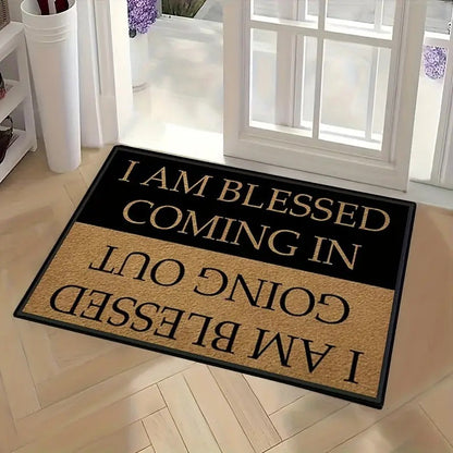 Welcome Warning Doormat