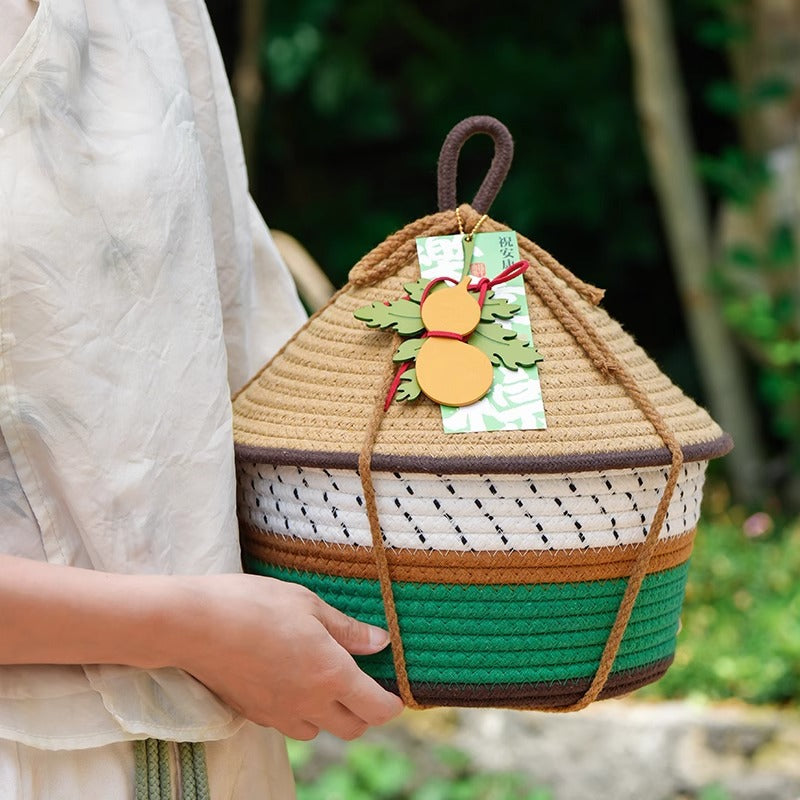 Playful storage basket Acalora
