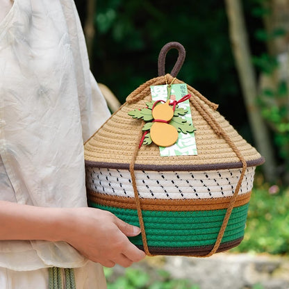 Playful storage basket Acalora