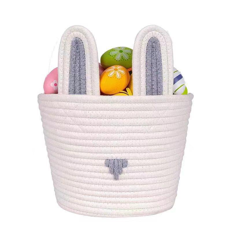 Playful Storage Basket in Rabbit Design Acalora