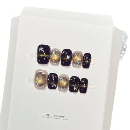 Starry Gradient Nail Art Set Acalora
