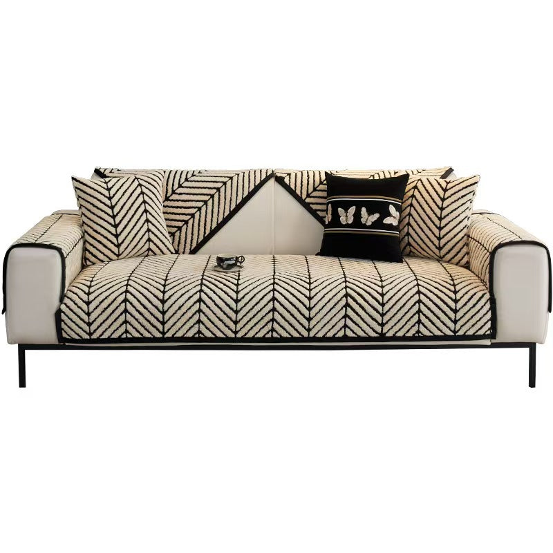 Plush Decorative Sofa Cover