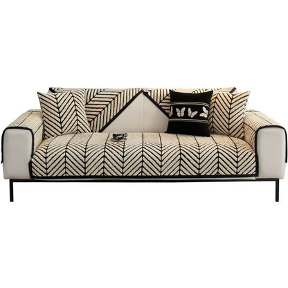Plush Decorative Sofa Cover