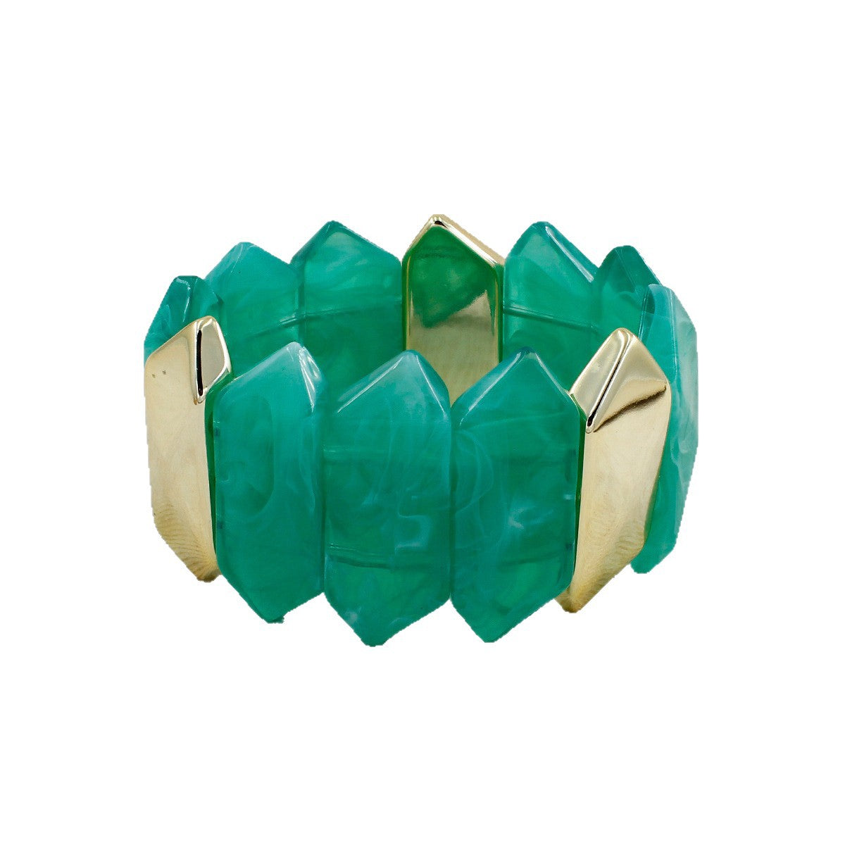Geometric Resin Bracelet Acalora