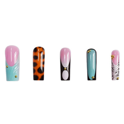 Artistic Press-On Nail Set Acalora