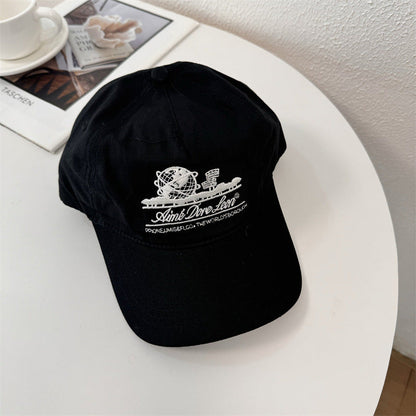 Men's Embroidered Graphic Baseball Cap Bowlift