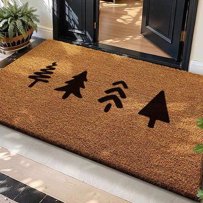 Artistic Cactus Welcome Mat