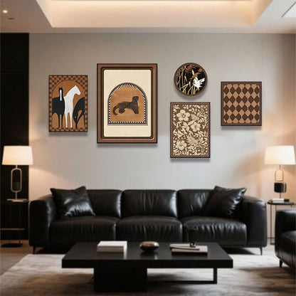 Artistic Animal Theme Wall Decoration