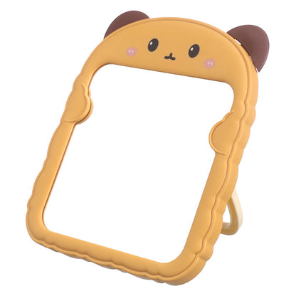 Cute Cat-Themed Desktop Makeup Mirror