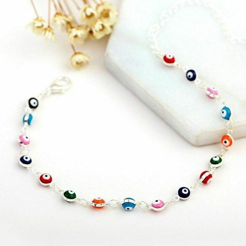 Decorative Eye Charm Anklet Acalora