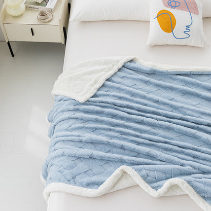 Unisex Plush Throw Blanket