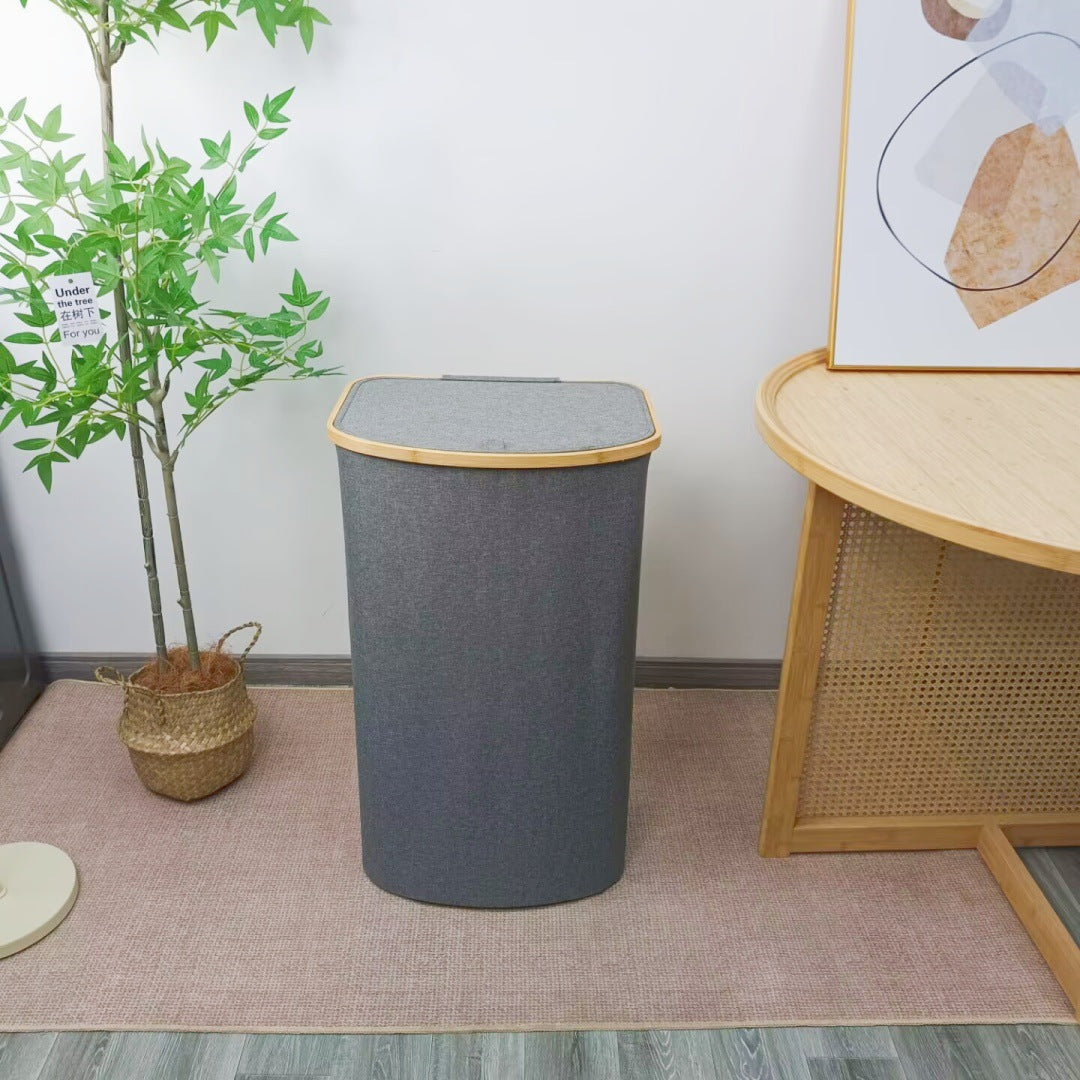 Modern laundry basket with removable lid Acalora