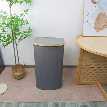 Modern laundry basket with removable lid Acalora