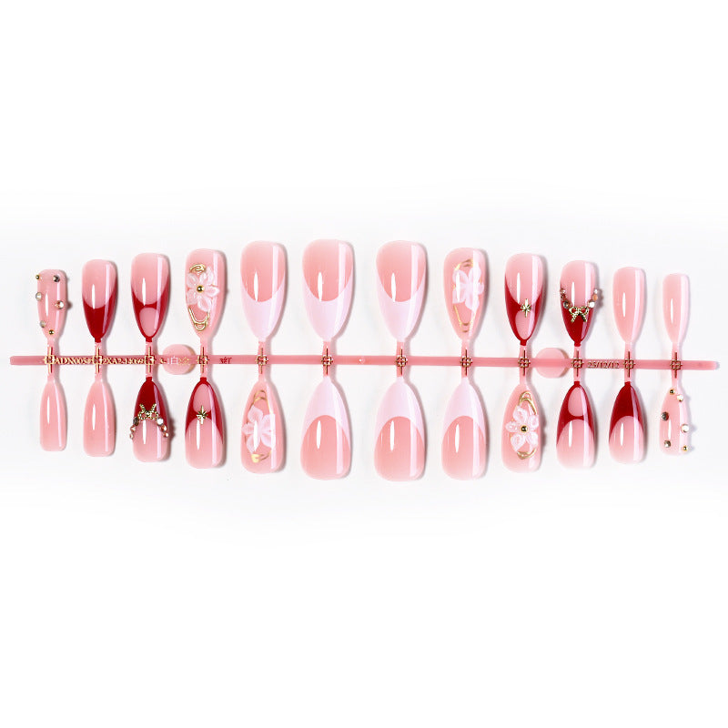 Decorative Nail Art Press-On Set Acalora
